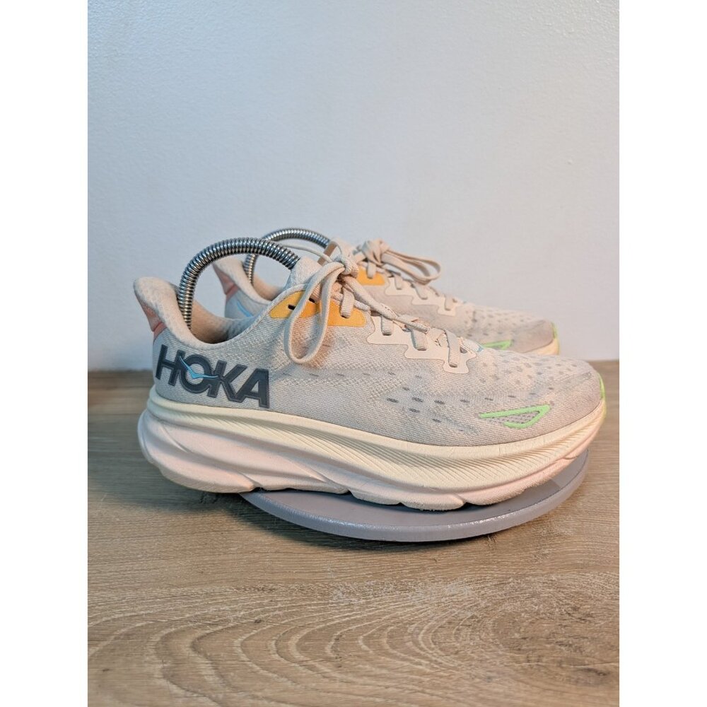 Hoka One One Clifton 9 Women's Size Size 8 B Running Shoes Sneakers 1127896VLS - Picture 4 of 10